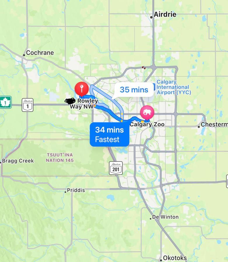 2 Bedroom 2 Washrooms Brand New Beautiful & Cozy Suite Calgary Luaran gambar