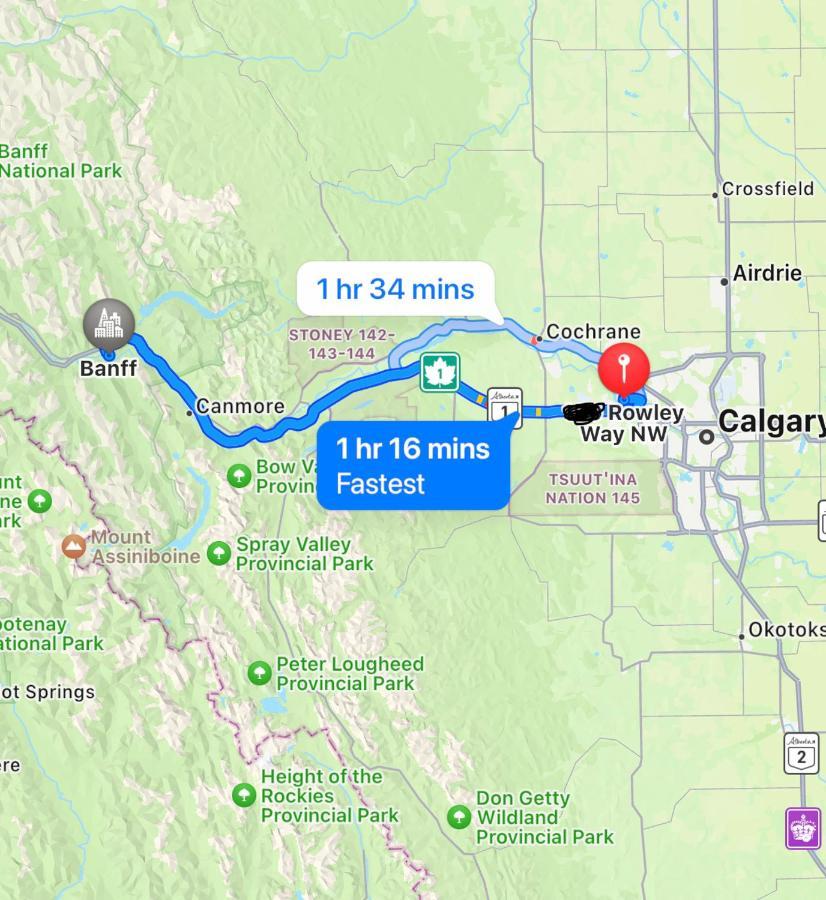 2 Bedroom 2 Washrooms Brand New Beautiful & Cozy Suite Calgary Luaran gambar